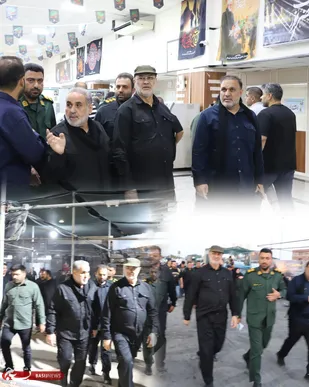 امدادگران ولایت در آستانه اربعین؛ پایانه چذابه زیر ذره&zwnj;بین فرماندهان جهادی سپاه