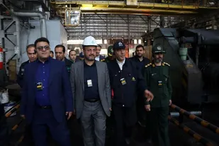 بازدید رییس فراکسیون کارگری مجلس شورای اسلامی از کارخانه ماشین سازی اراک