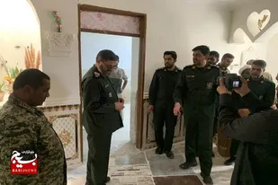حضور فرمانده سپاه استان سیستان و بلوچستان در شهرستان تفتان