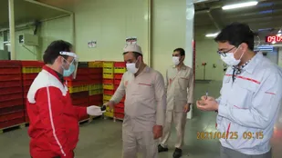 اجرای طرح غربالگری کارگران در مراکز تولیدی شهرستان خرمدره