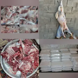 توزیع ۵۰ کیلوگرم گوشت میان خانواده&zwnj;های نیازمند هفتکلی