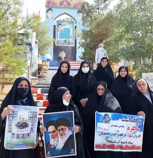 برگزاری اردوی راهیان نور بسیج خواهران ناحیه سپاه کرمانشاه در یادمان شهدای پاوه
