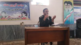 برگزاری مراسم آبروی محله در روستای هلیوه آبدانان