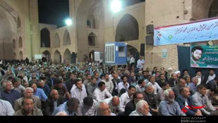 یادواره شهدای هفتم تیر در اردستان برگزار شد/ تصاویر