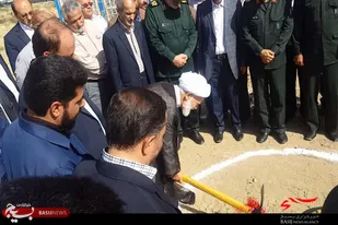 کلنگ&zwnj;زنی درمانگاه سلامت در همدان