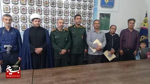 تجلیل سپاه رومشکان از خبرنگاران به مناسبت روز خبرنگار+عکس