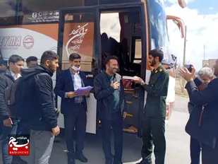 اعزام جمعی از بسیجیان وردنجان به مشهد