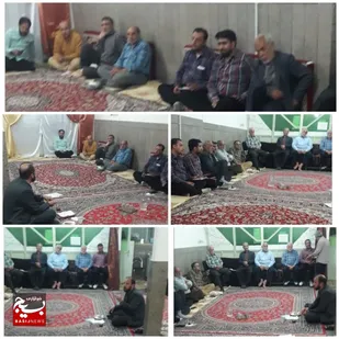 جلسه ماهیانه کانون و بسیج مداحان شهرستان خمینی شهر