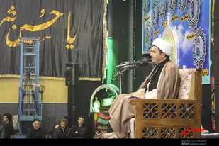 شب نهم ماه محرم در حسینه ثارالله سپاه حضرت عباس(ع)