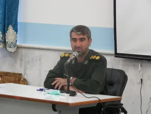 جلسه اخوت فرمانده سپاه شیروان با کارکنان