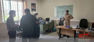 بازدید مسئول دفتر نمایندگی ولی فقیه در امور اقشار از سازمان بسیج جامعه پزشکی