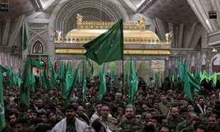 تجمع باشکوه بسیجیان تهران بزرگ با عنوان "شکوه مقاومت"