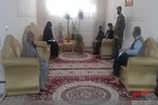 دیدار و دلجویی از آزاده و جانباز ۸ سال دفاع مقدس در زاهدان