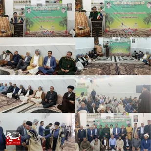 نشست روشنگری سران و معتمدین عشایر به مناسبت هفته دفاع مقدس در شهرستان کارون
