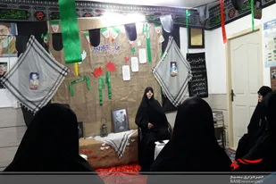 نشست تبیینی هفته دفاع مقدس در پایگاه حضرت آسیه (س) سرخه برگزار شد
