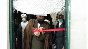 افتتاح پایگاه بسیج طلاب و روحانیون آیت الله ادیب حبیب آباد برخوار