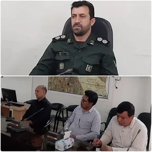نشست صمیمی فرمانده سپاه پیشوا با جمعی از رزمندگان مدافع حرم