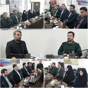 دیدار مدیرکل آموزش و پرورش شهرستان های استان تهران با فرمانده سپاه پیشوا