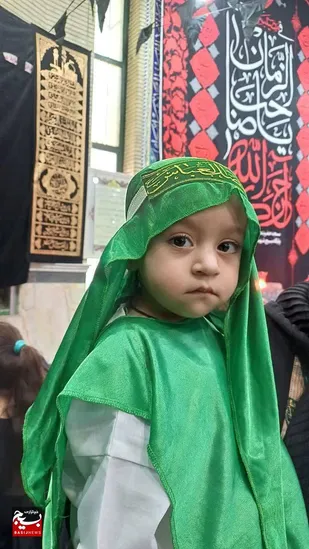 برگزاری مراسم شیرخوارگان حسینی در مسجد صاحب&zwnj;الزمان (عج) +تصاویر