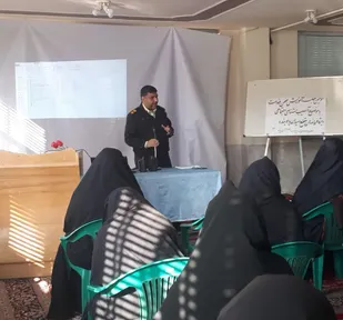 سومین جلسه ضمن خدمت توانمندسازی فرهنگیان با موضوع آسیب شناسی اجتماعی