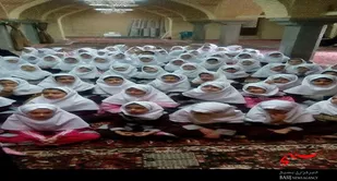 اجتماع دختران عاشورایی درمسجدجامع شهرکرد