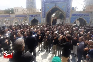 سوگواری مردم خمین در روز ۲۸ صفر؛ حضور دسته&zwnj;های عزاداری در خیابان&zwnj;های شهر