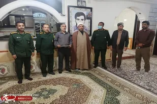 از جانبازان و پاسداران شهر دهرم سرکشی به عمل امد