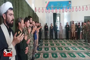 برگزاری مراسم عزاداری ماه محرم با حضور بسیجیان شهرهای رزن، دمق و درگزین