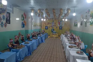 برگزاری مراسم جشن روز کودک و روز روستا در مهد قرآنی &zwnj;نورالثقلین بهار