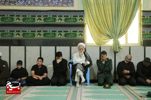 مراسم چهلمین روز درگذشت سرهنگ پاسدار مهدی جعفری در حسینیه امام خمینی(ره) ستاد سپاه حضرت روح الله