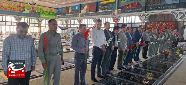 گلباران مزارشهدا