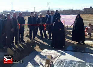 یادمان شهید روستای سرخ آباد شهرستان همدان افتتاح شد