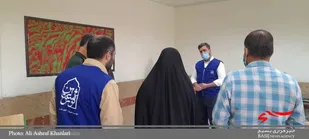 خدمت رسانی گروه جهادی پزشکی در منطقه الله آباد کرمان