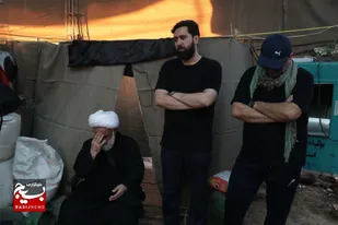 بازدید نماینده مجلس خبرگان رهبری، از موکب امام حسن مجتبی (ع) در کربلای معلی+تصاویر