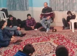 &zwnj;گشت رضویون در پایگاه بسیج کربلا برگزار شد