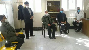 سرکشی مسئولین شهرستان شازند از پایگاه های سلامت