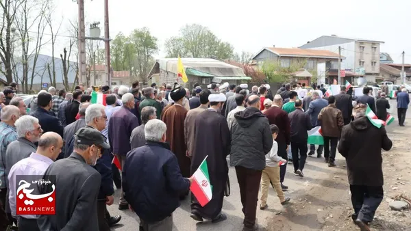 راهپیمایی روز قدس در رشت