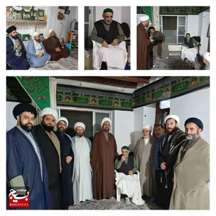 دیدار با خانواده روحانی شهید سیدقاسم فضلی در شهرستان بابل
