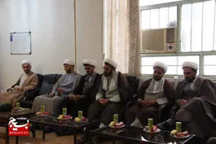 دیدار مسئول نمایندگی ولی فقیه در سپاه انصارالحسین(ع) با معاون تربیت و آموزش عقیدتی سیاسی سپاه استان همدان