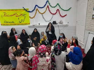جشن روز دختر به مناسبت ولادت حضرت معصومه (س) پایگاه مقاومت نجمه