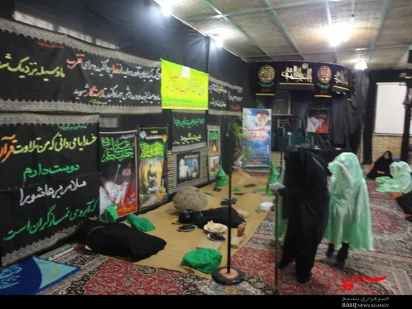 همایش فرهنگی مذهبی، سه ساله های حسینی در حسینیه صاحب الزمان(عج) شهر سامان برگزار شد. /عکس: مسعود کرمی.