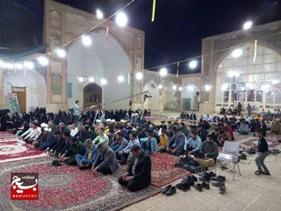 مراسم یادواره شهدای شهرستان کلات در مسجد جامع شهر برگزار شد به روایت تصویر