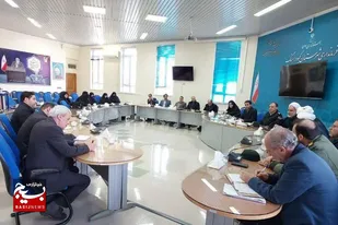 جلسه هماهنگی برگزاری مراسم معنوی اعتکاف در کبودراهنگ