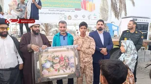 برگزاری جشنواره پیاده&zwnj;روی به مناسبت هفته دفاع مقدس در جاسک