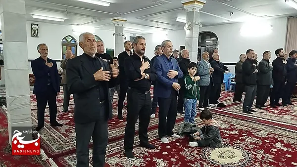 مراسم شهید مدافع امنیت علیرضا آقاجانی