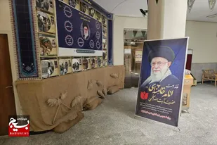 فضاسازی ادارات سراسر همدان به مناسبت وداع و تشییع رهبر شهید
