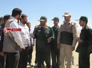رزمایش اقتدار عاشورایی در بخش محرومیت زدایی با حضور ۹۰۰ نفر از جهادگران