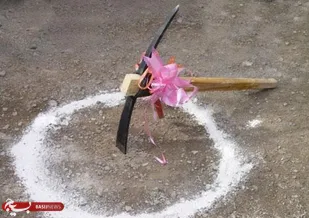کلنگ&zwnj;زنی درمانگاه شبانه&zwnj;روزی بخش گل&zwnj;تپه