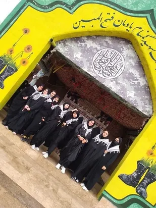سفرنامه کاروان راهیان نور دانش آموزی شهرستان قرچک