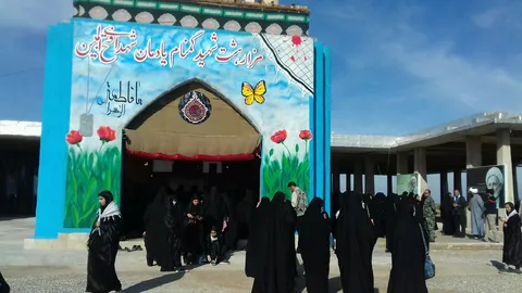 کاروان راهیان نور دانش آموری شهرستان خنداب